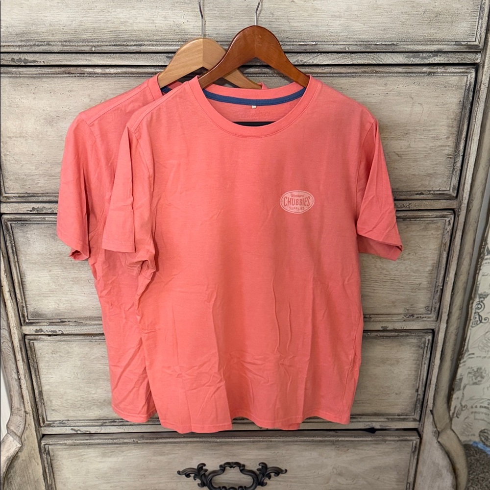 chubbies Coral Short-Sleeve Crewneck Tee